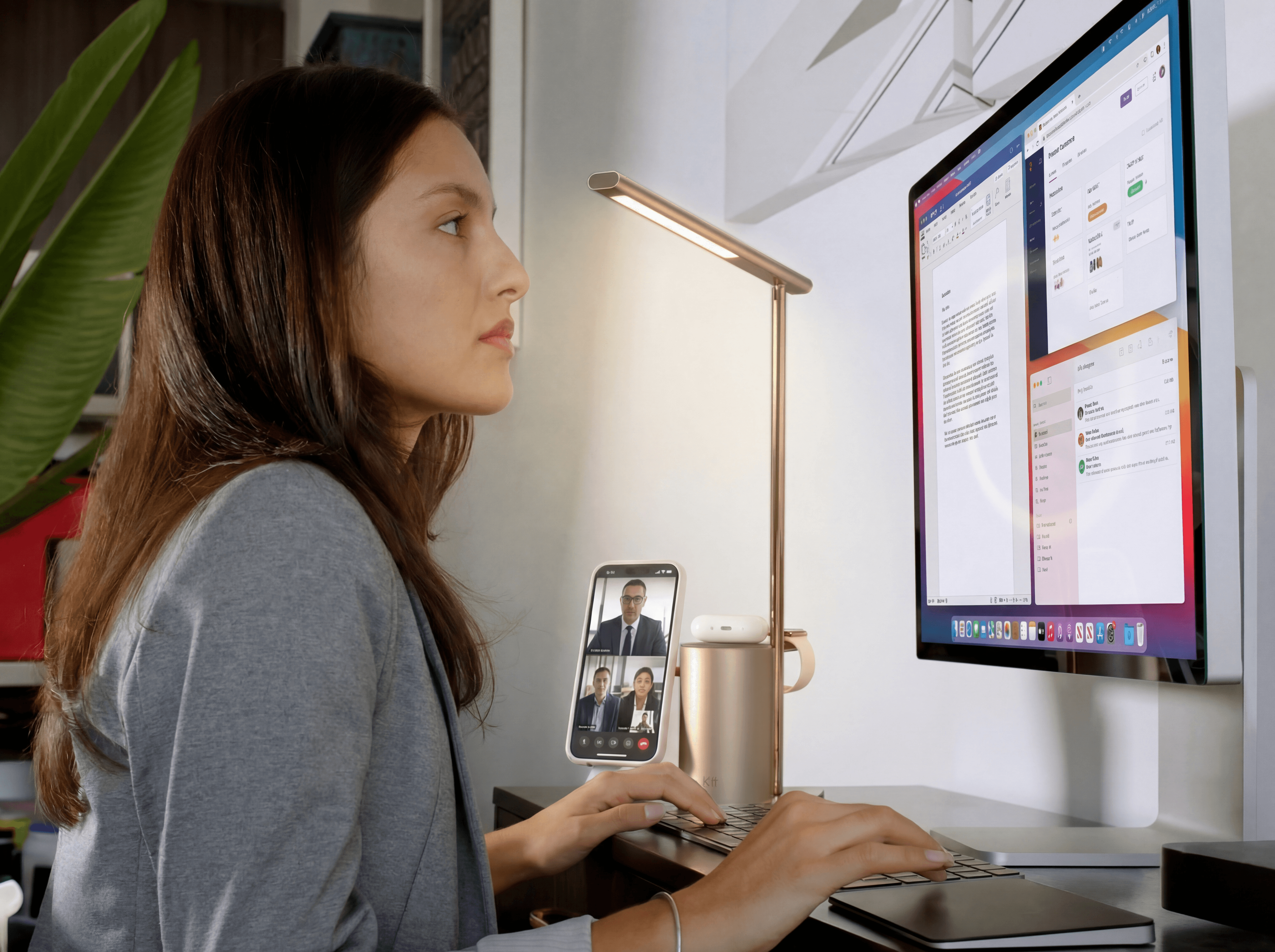 Macro of clear effervescent bubbles in water on a soft gray background—sparkling, minimal texture for clean skincare aesthetic.