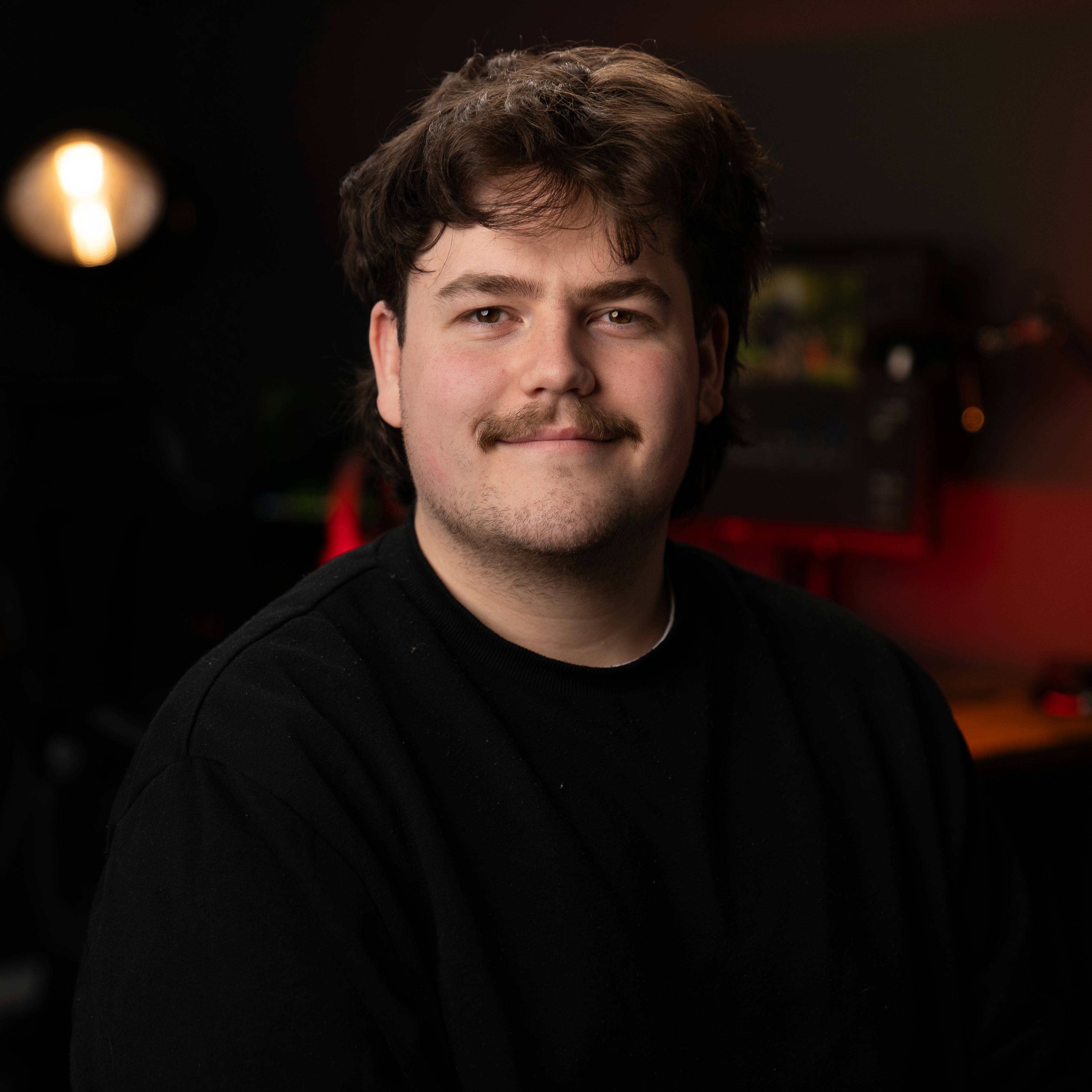 African man talking on phone