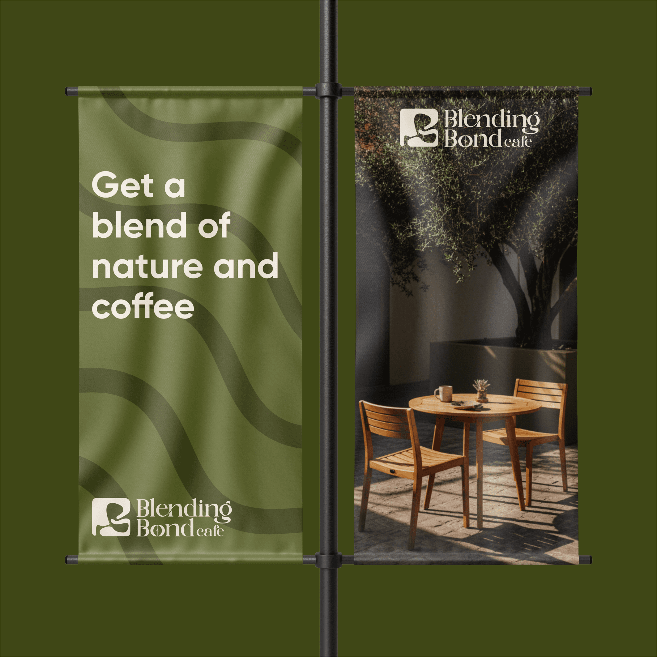 A woman with a head made of mirrors, reflecting light and creating a kaleidoscopic effect around her.