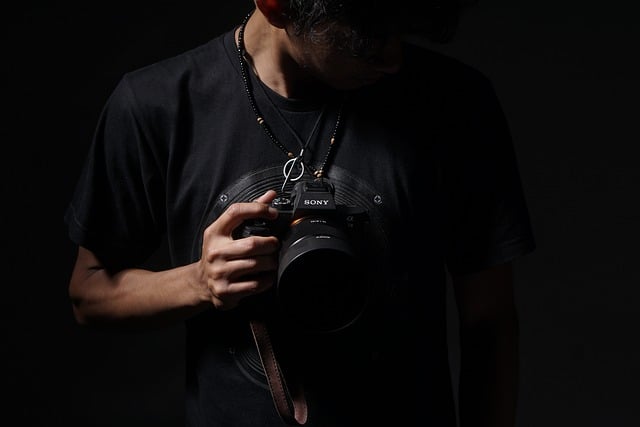 photographer holding a camera