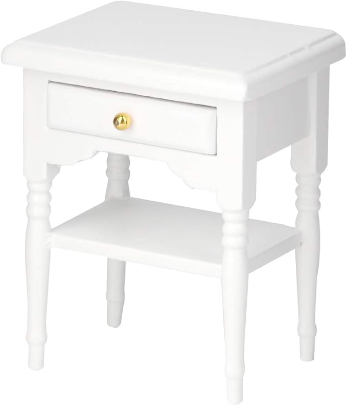 Elegant non toxic nightstand with ample storage space and a timeless design.