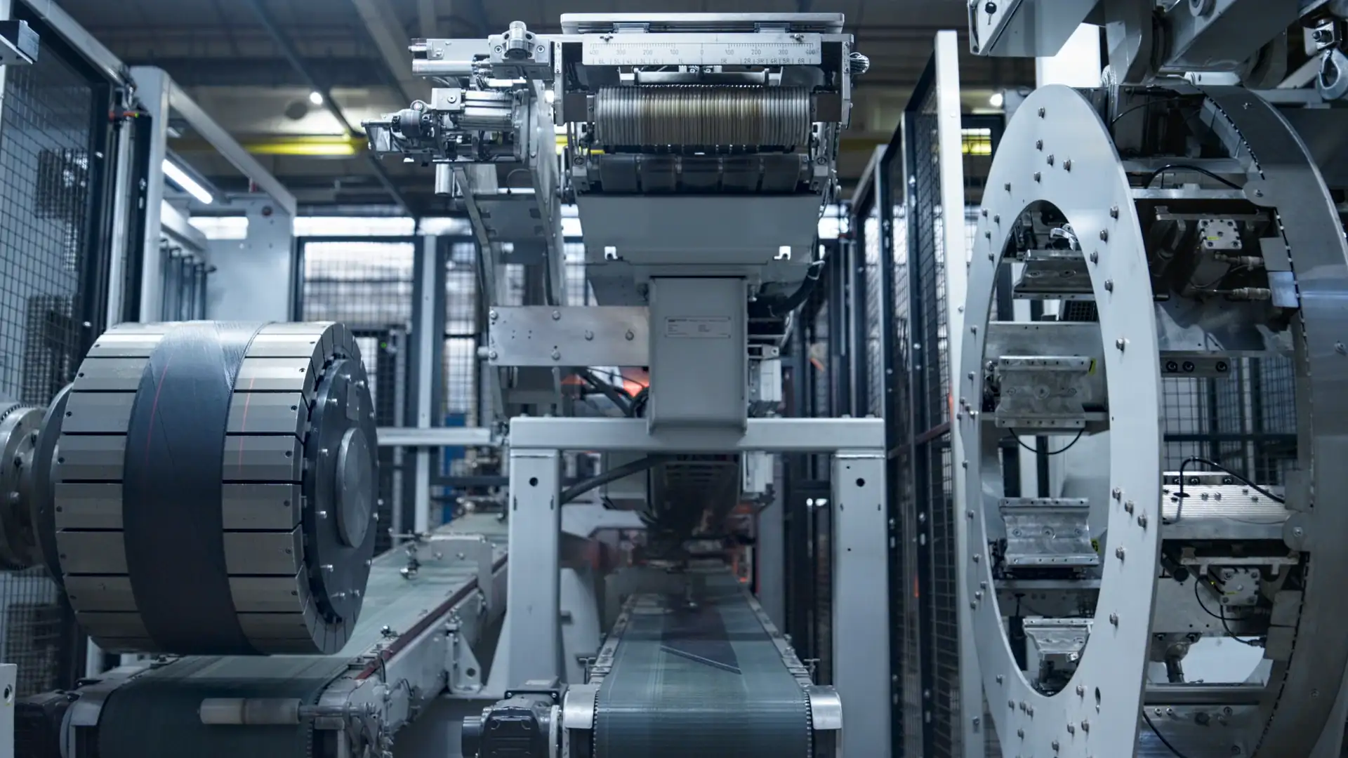Still image from video showing machinery, manufacturing, farming, technology, biotechnology, and other business building
