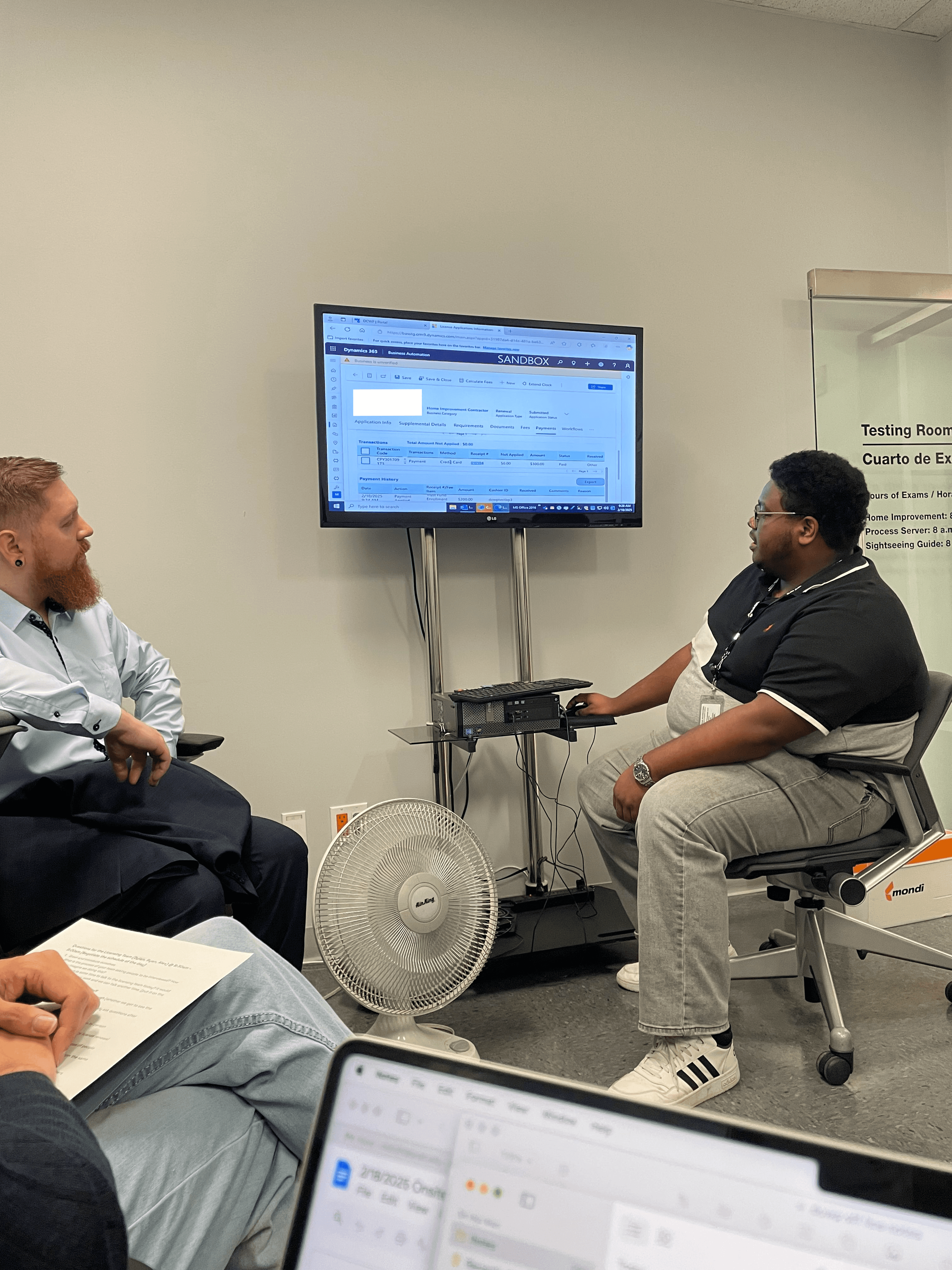 People in the office