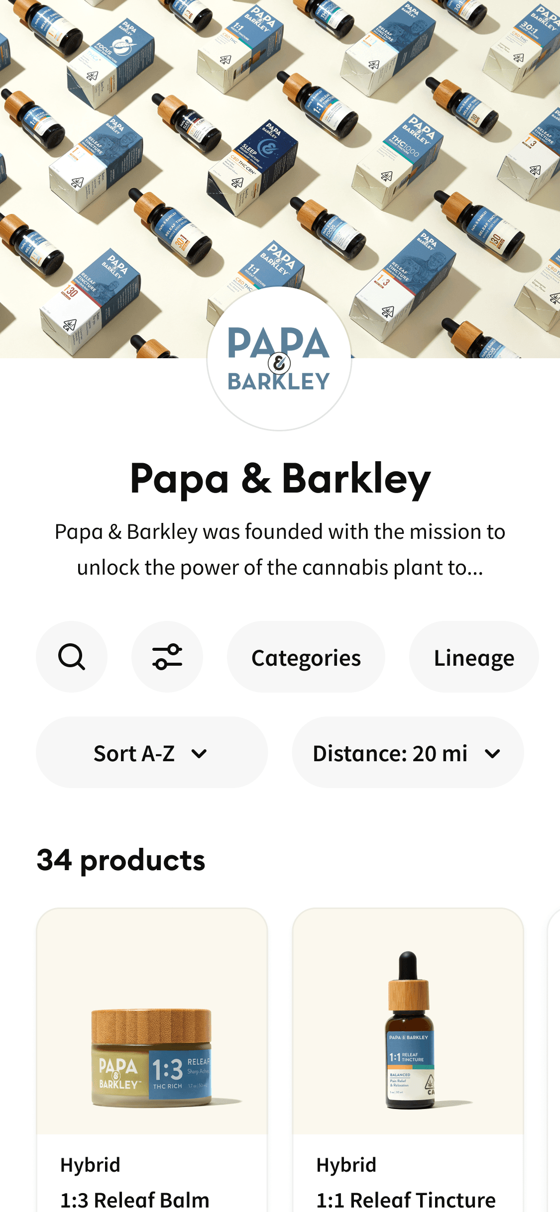 Papa & Barkley Mobile UI