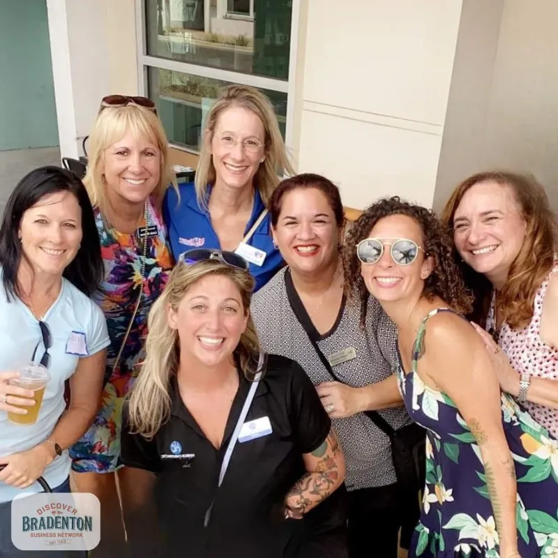7 women seated smiling bradenton