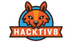 Hacktiv8 logo, design education and learning journey in Jodith Valerie portfolio