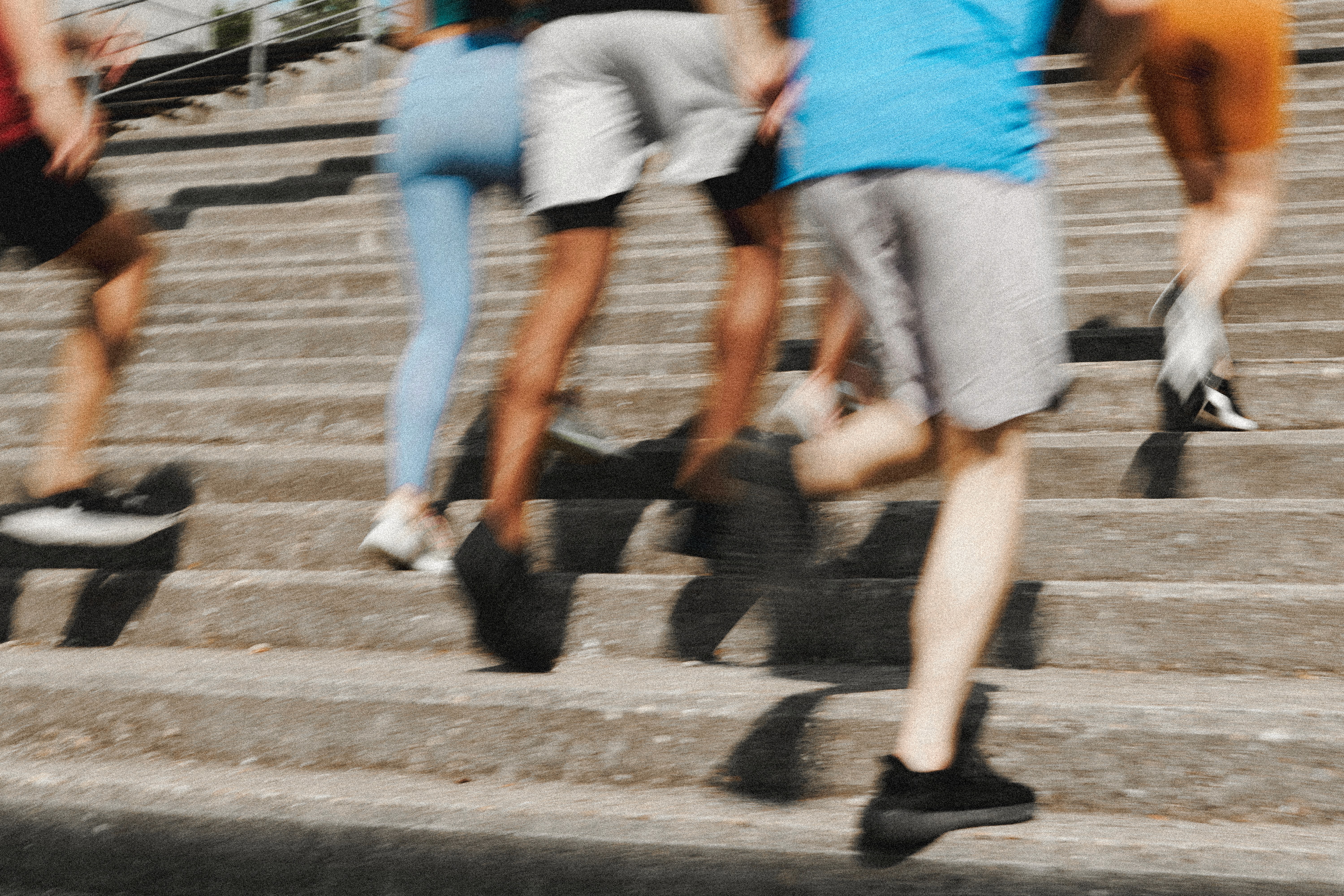 Cinematic portrait with a mountain range backdrop