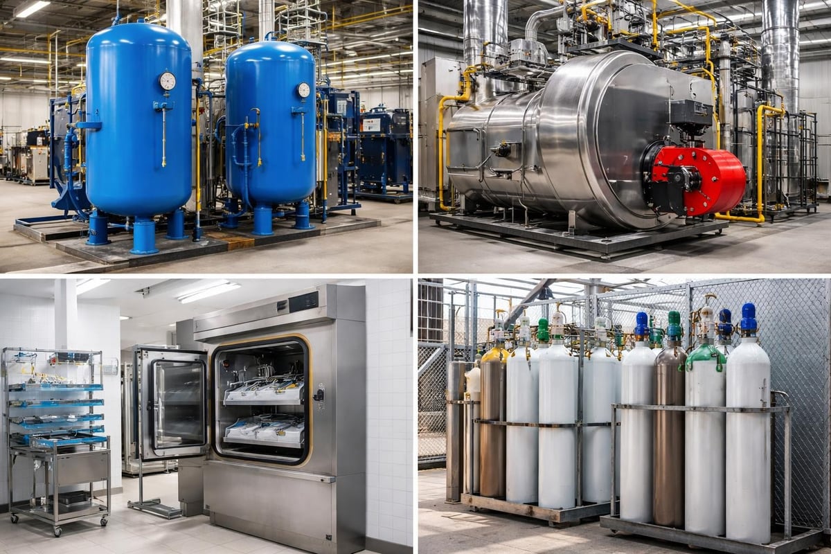 Industrial pressure vessel applications