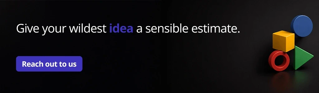 CTA banner encouraging businesses to turn creative ideas into visual content