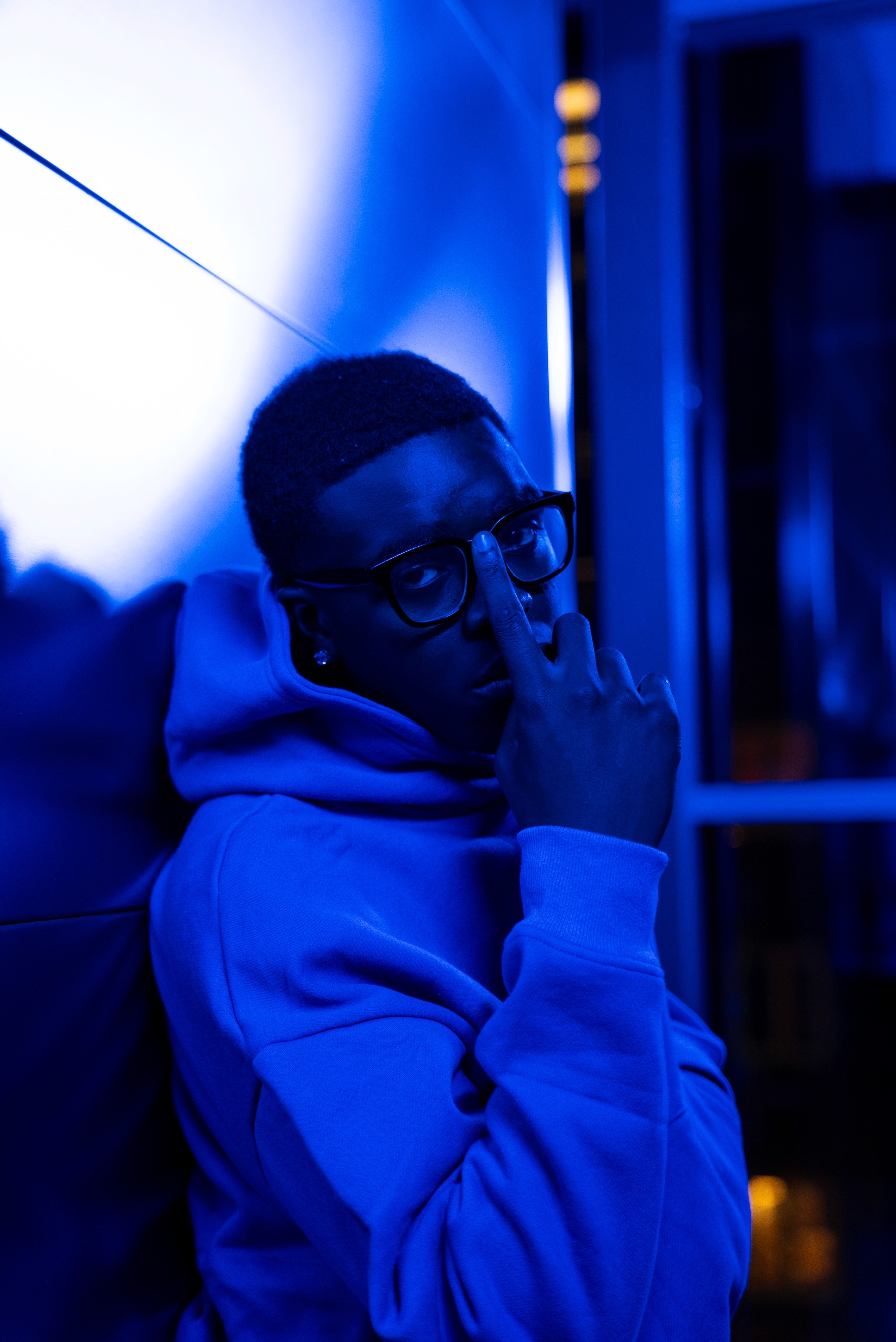 Photo of Hamza as a music producer