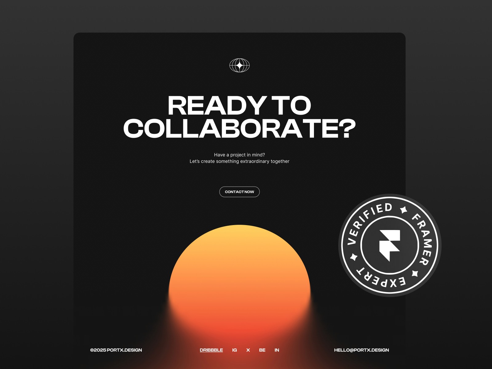 Portx — 现代动效创意机构官网设计灵感