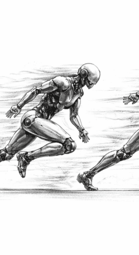 porsche with a blurry background