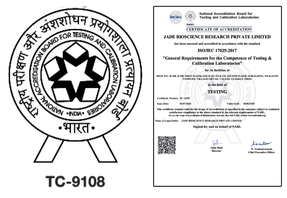 Accredition certificate