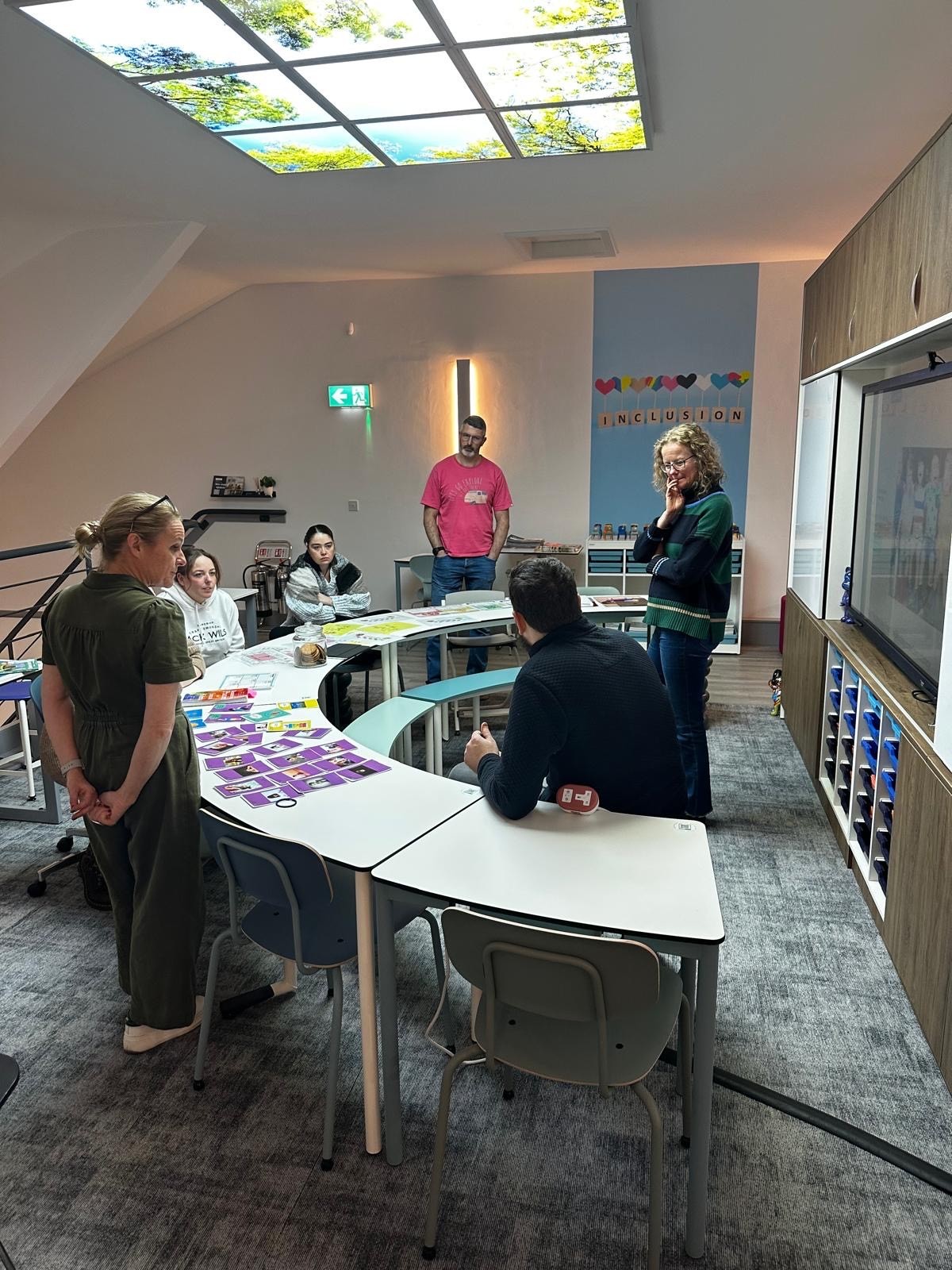 Showroom classroom display