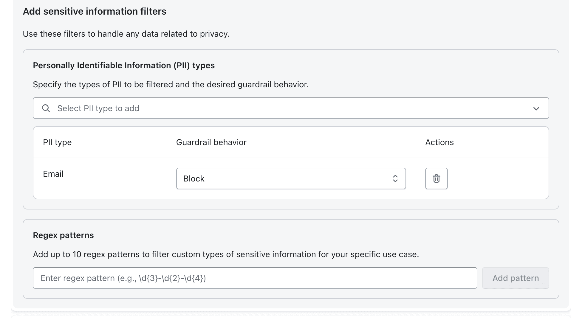 Sensitive Data Protection
