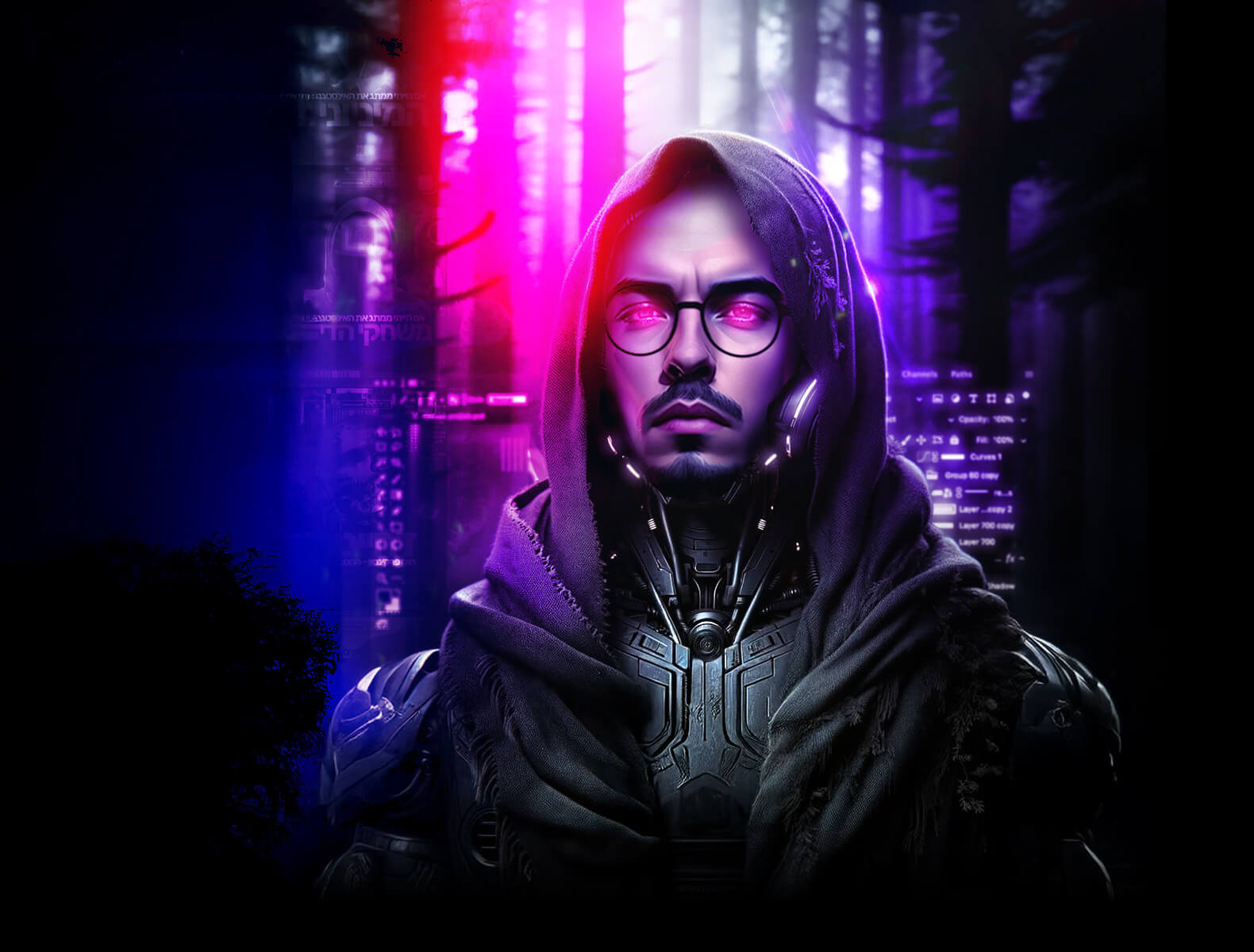 An AI photo of a young guy