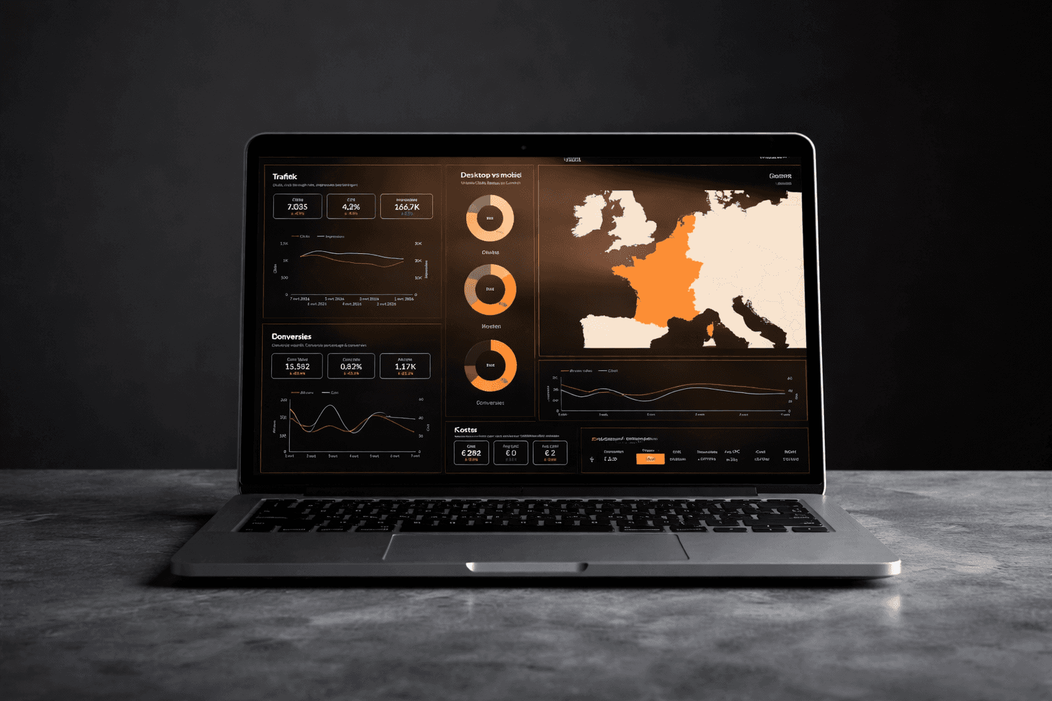 dashboard data visualisation