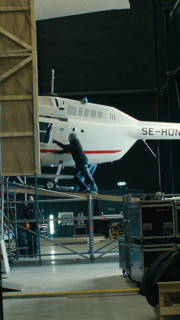 Making The Helicopter Heist