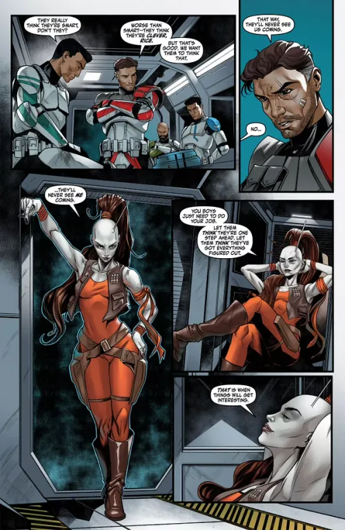Preview page for The Bad Batch: Rogue Agents #3