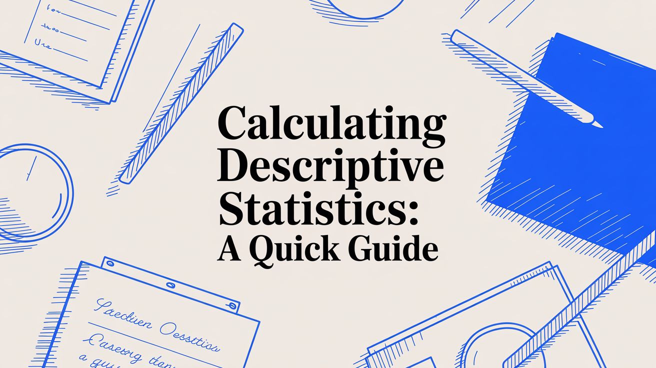 Calculating Descriptive Statistics: A Quick Guide
