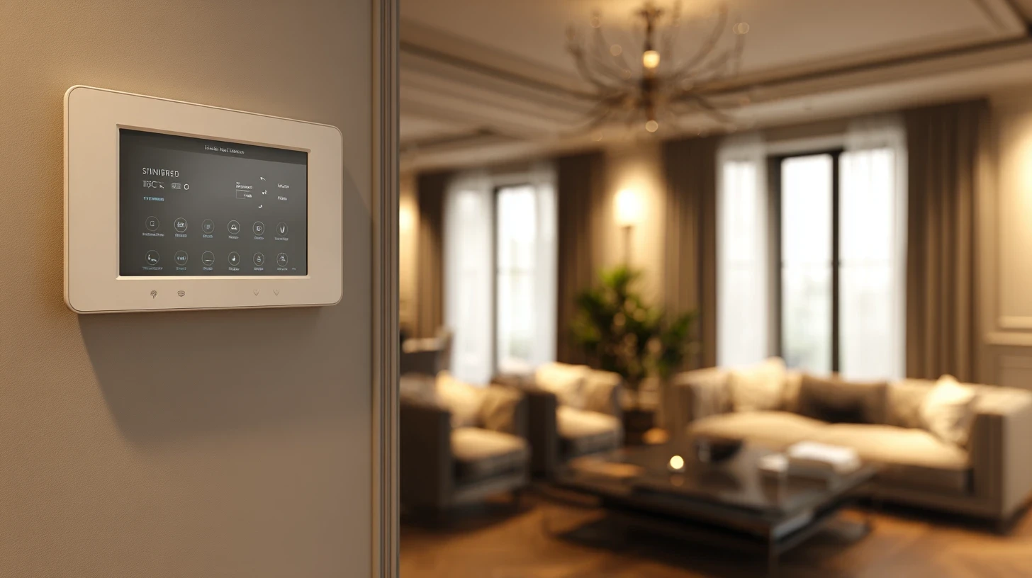 Installation domotique dans un salon moderne — MODELEC électricien à Gaillac accompagne votre projet maison connectée