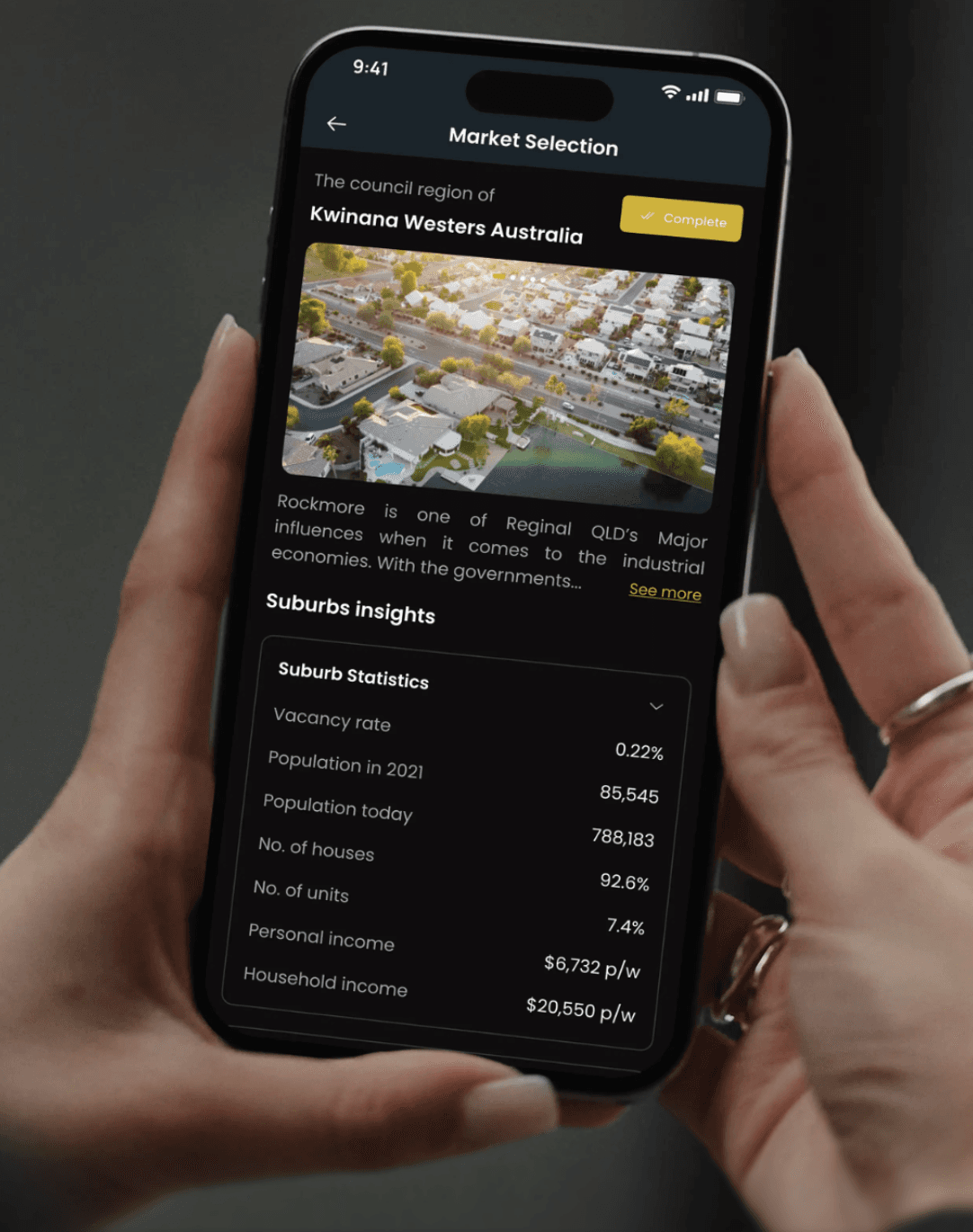 Parents on a a student's dashboard.