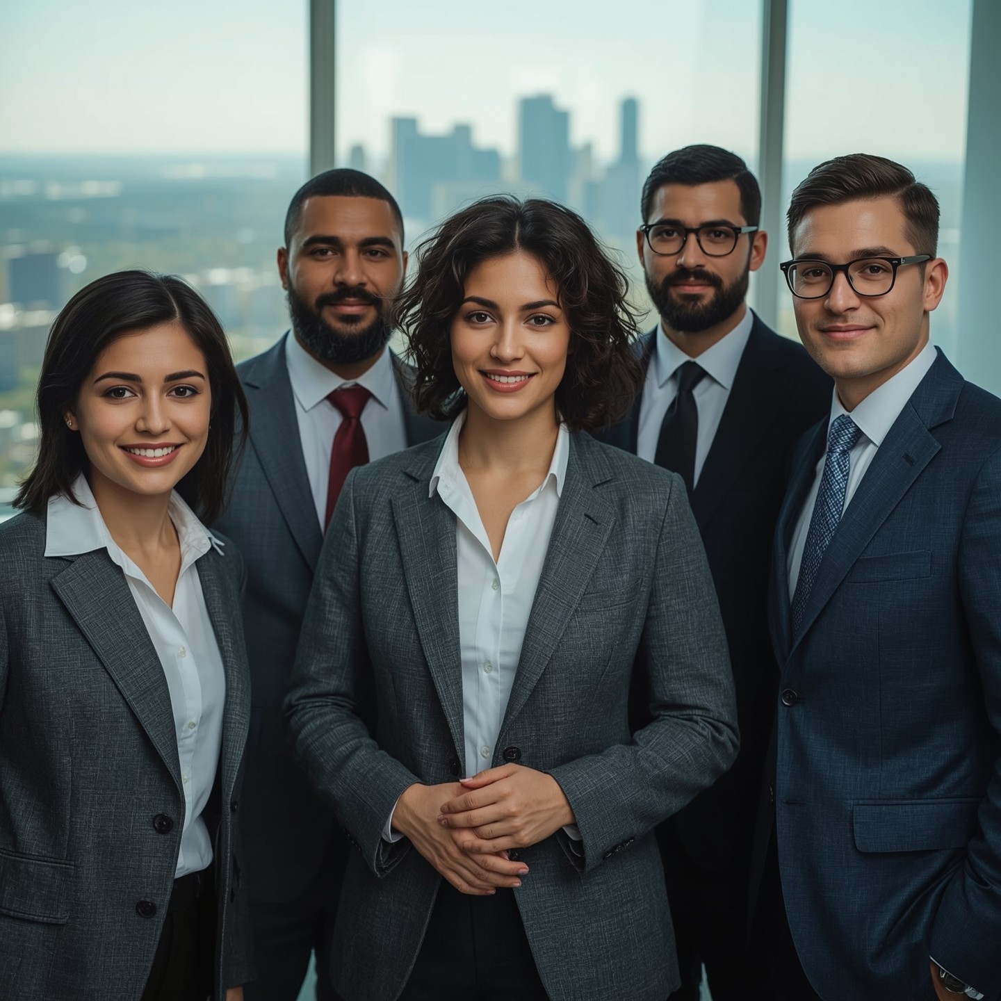 Team members in an office setting having a discussion, representing clear communication throughout the project process.