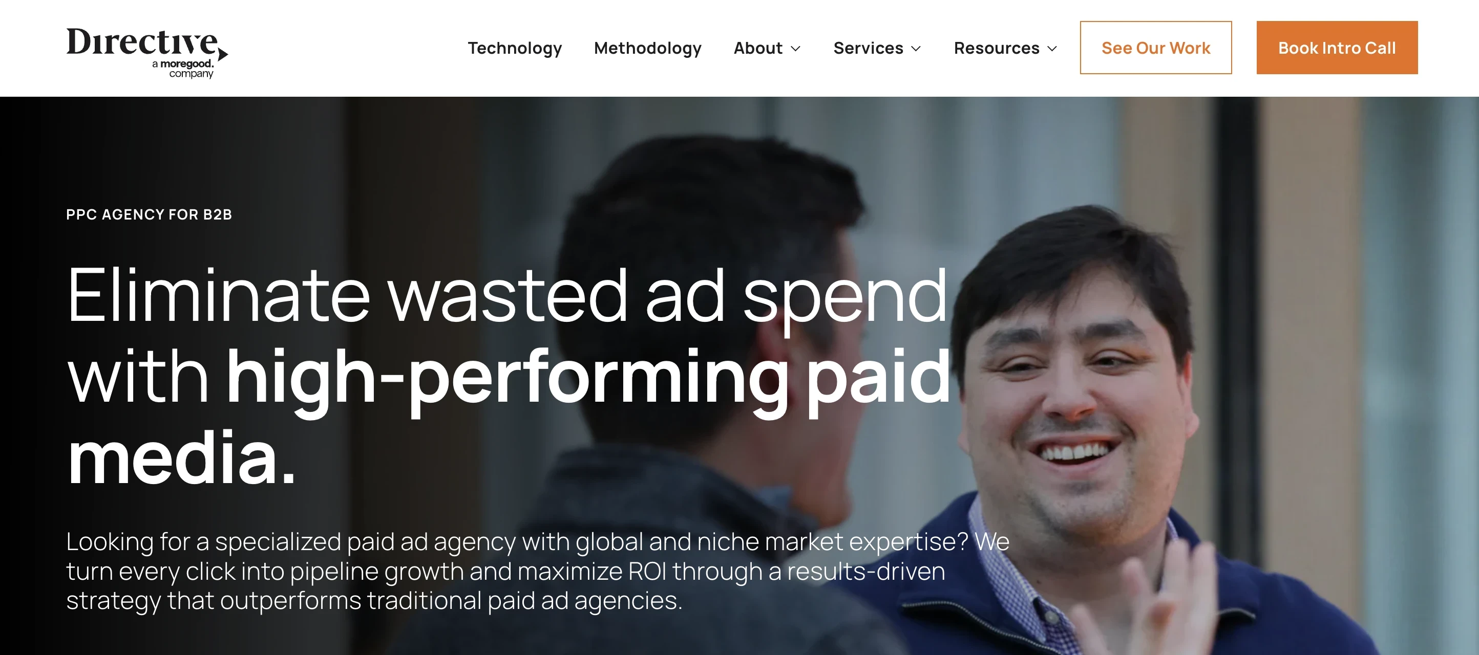 Directive agency homepage