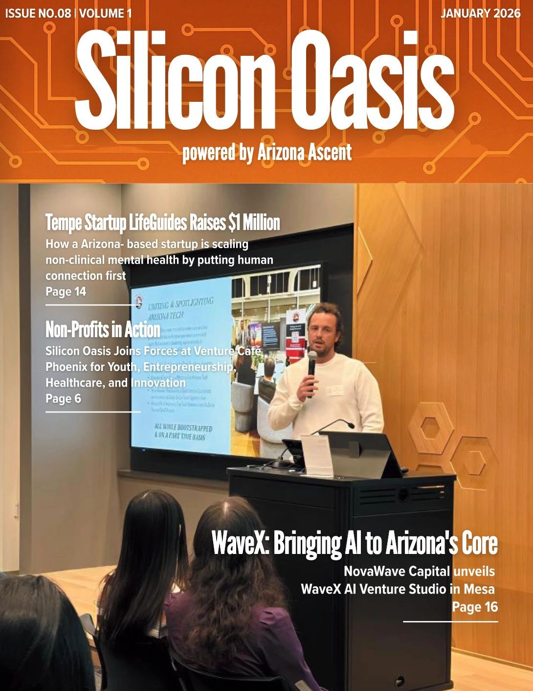 a black and white living room with a large tv