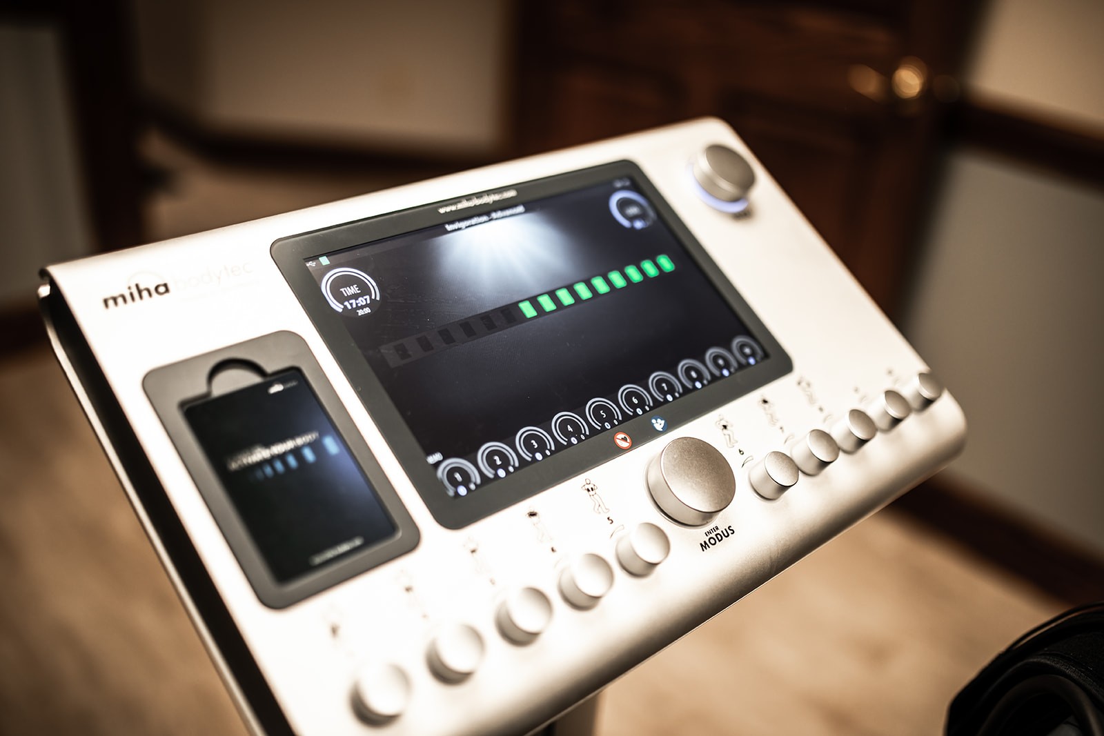 Woman in a boxing class