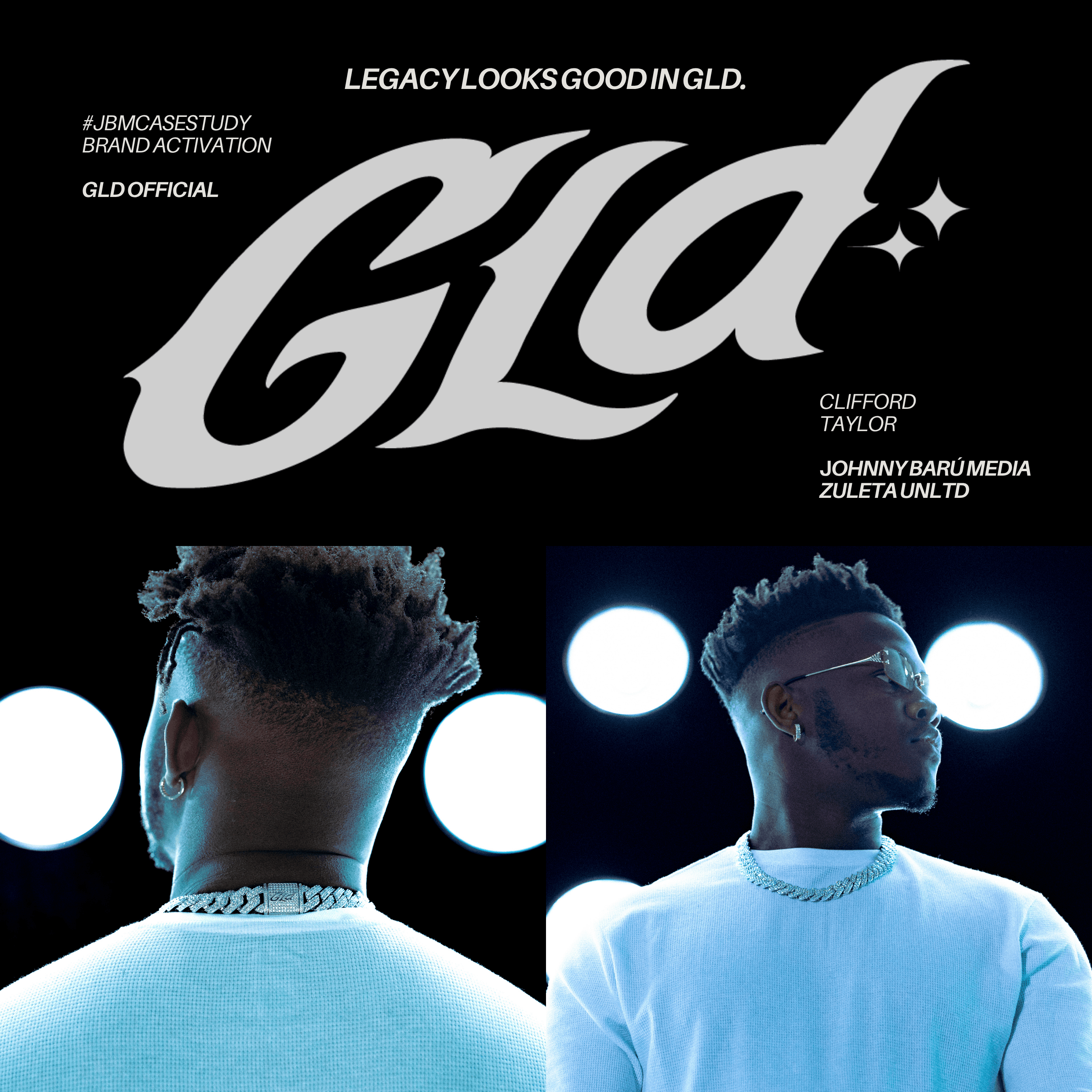 GLD official Brand campaign with Clifford Taylor IV in Los Angeles CA