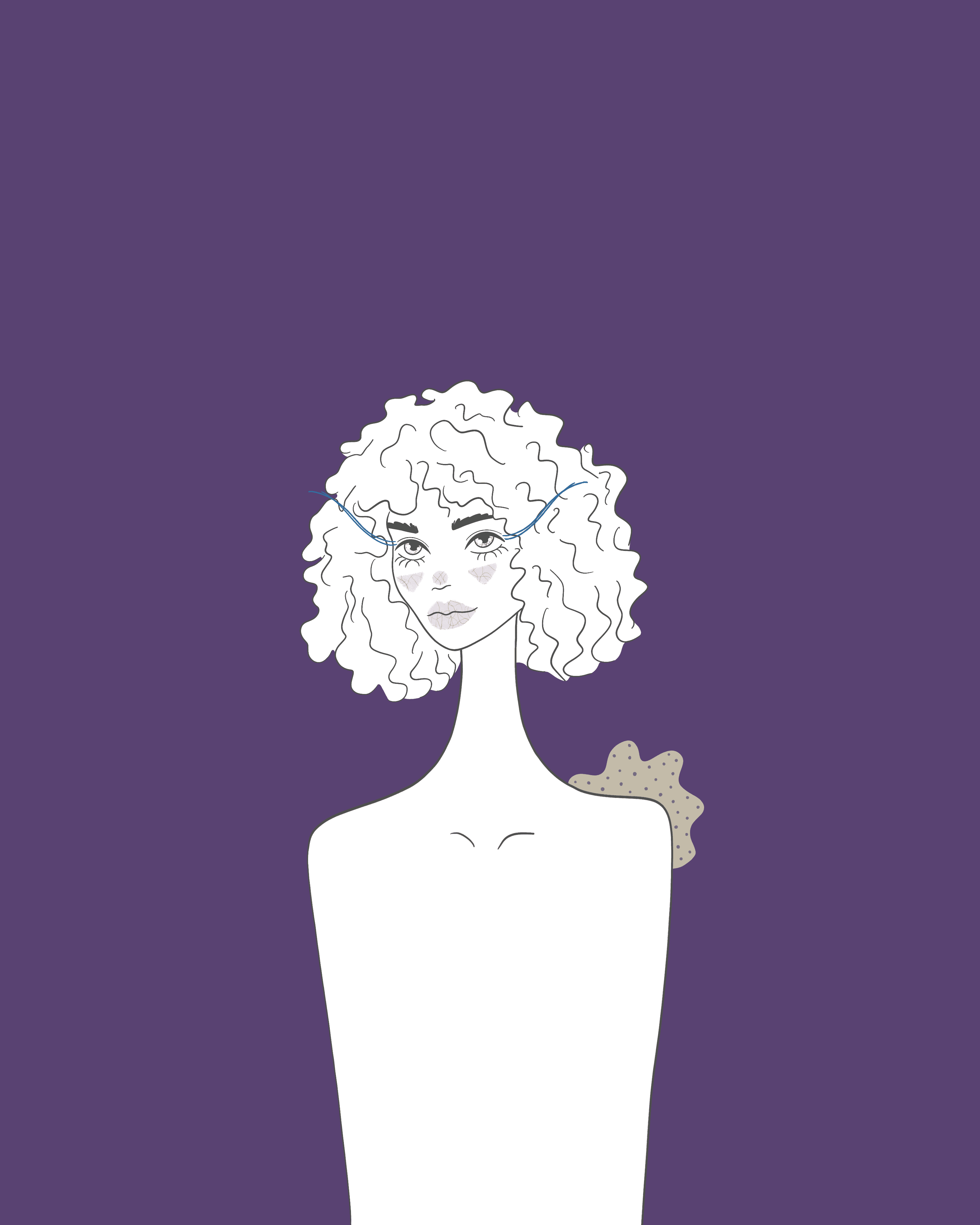 elven girl from nft collection celestials