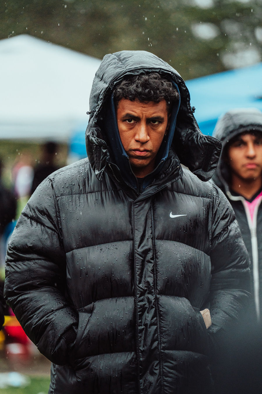 Person posing for the camera