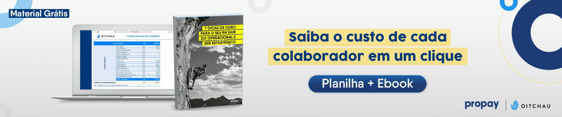 Planilha e Ebook - Propay e OiTchau