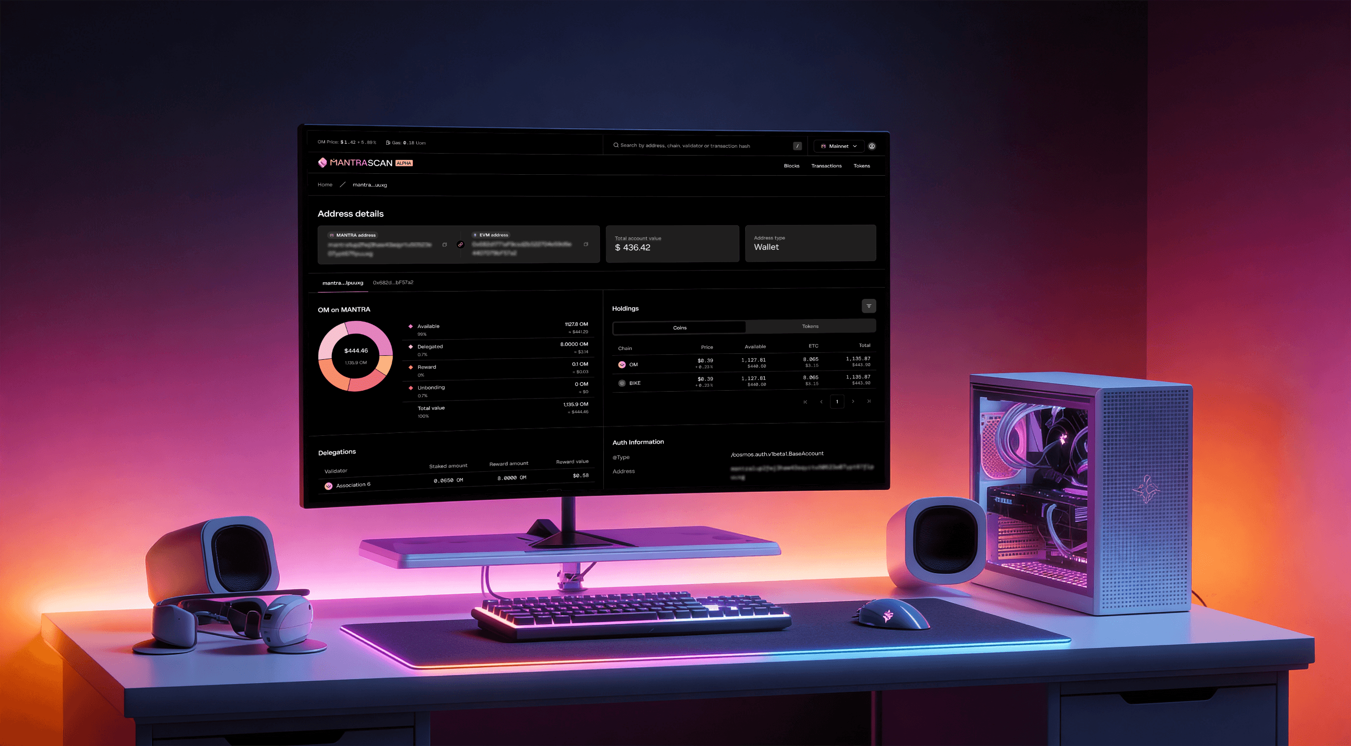 MANTRAScan on desktop