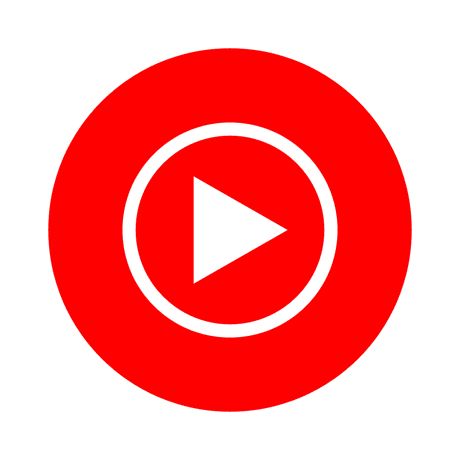 This is the logo of YouTube Music.