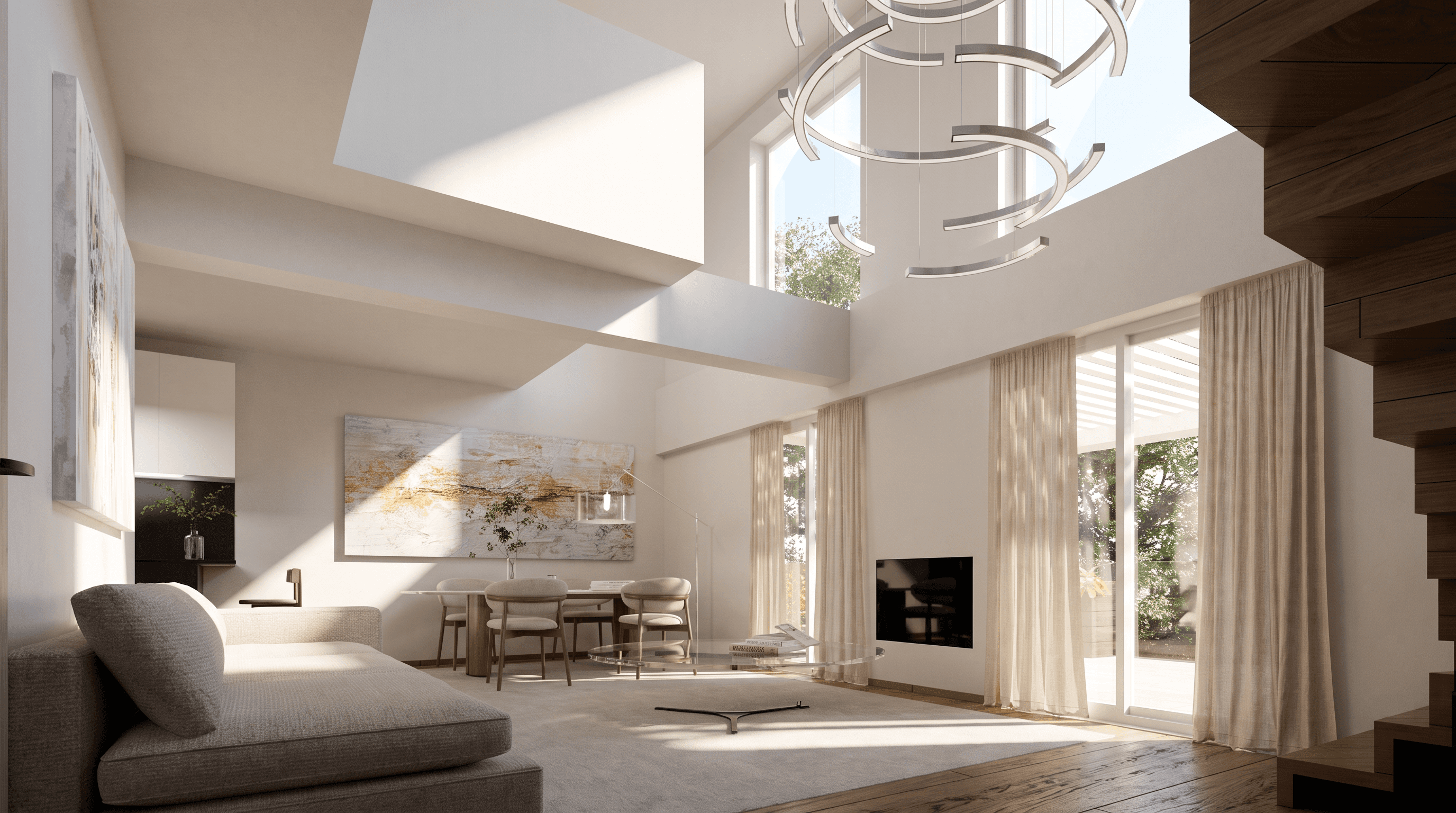 Agia Paraskevi D1 interior architectural visualisation 2
