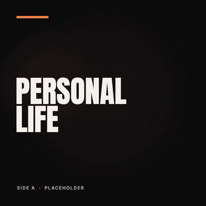Personal life album art, placeholder