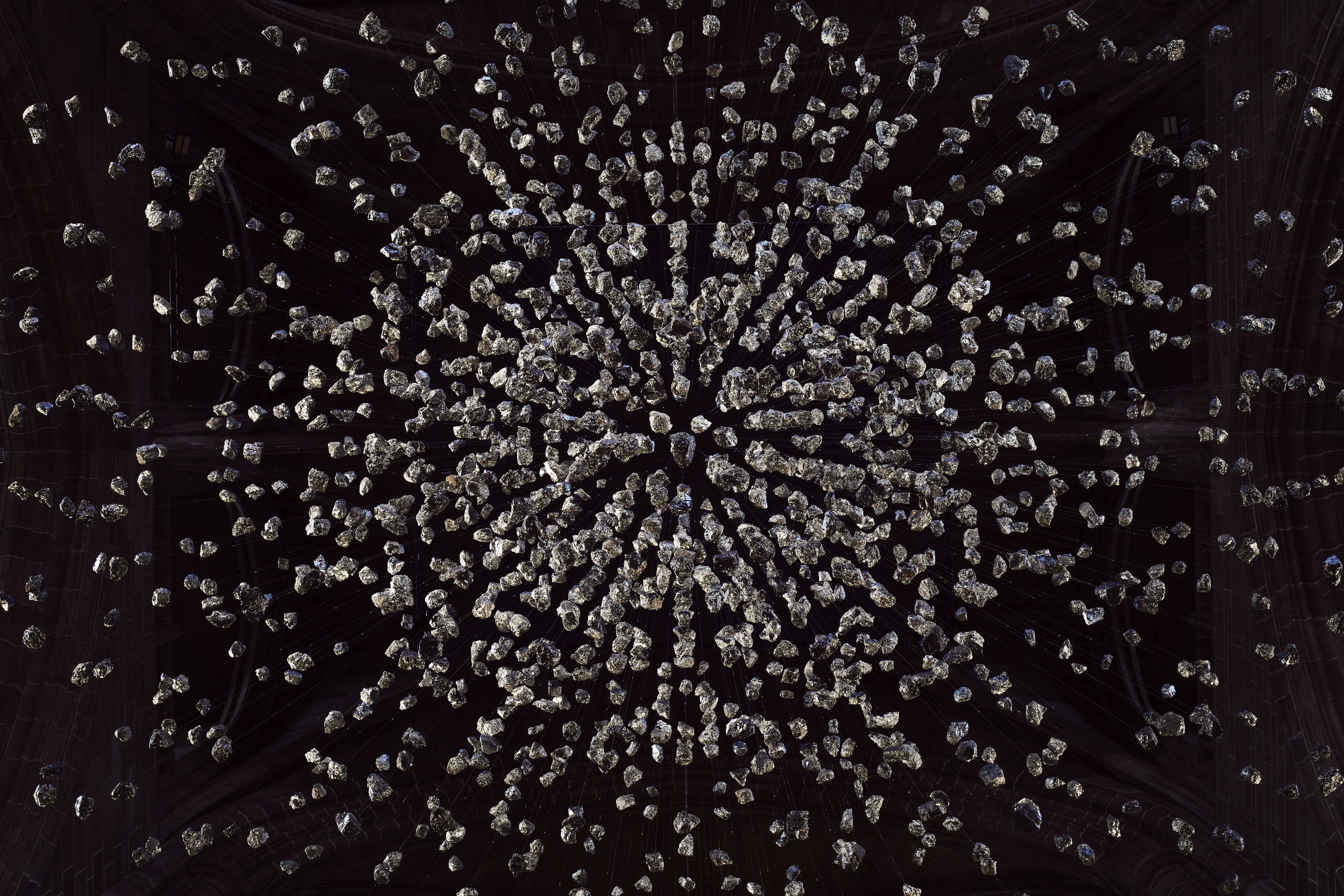 Coalescence looking up by Paul Cocksedge