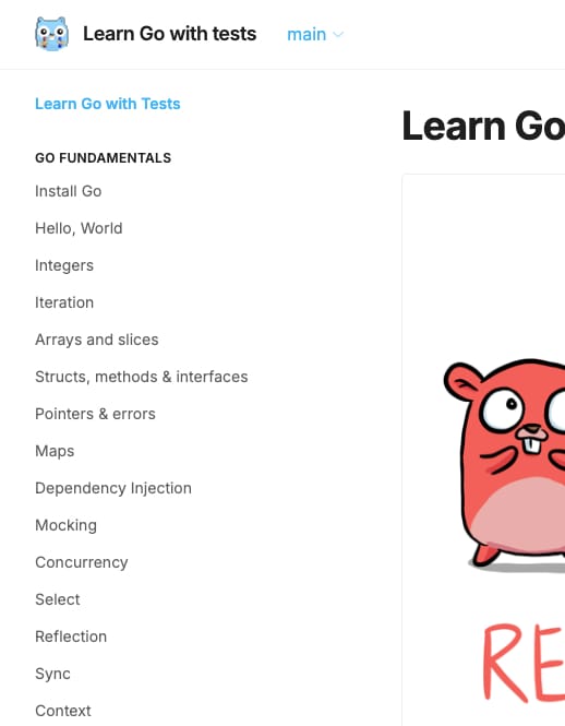 Learn Go with Tests