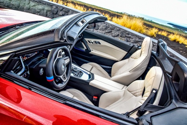 Red BMW Z4 For Rent on Big Island Hawaii
