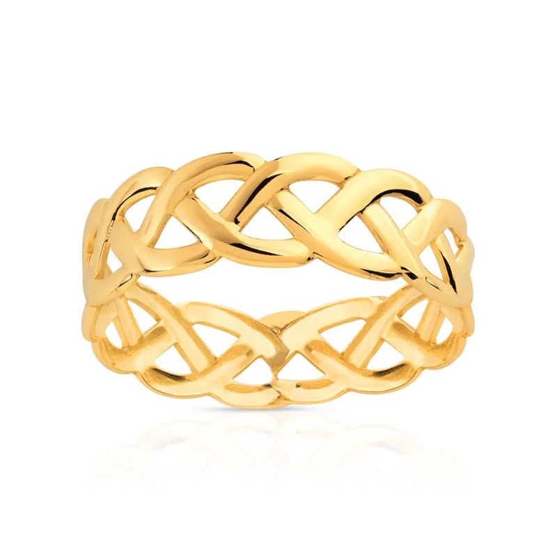 Bague en or jaune 750