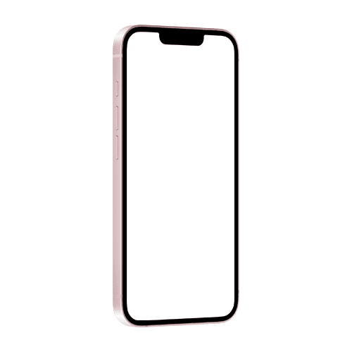 iPhone 17e pink mockup right
