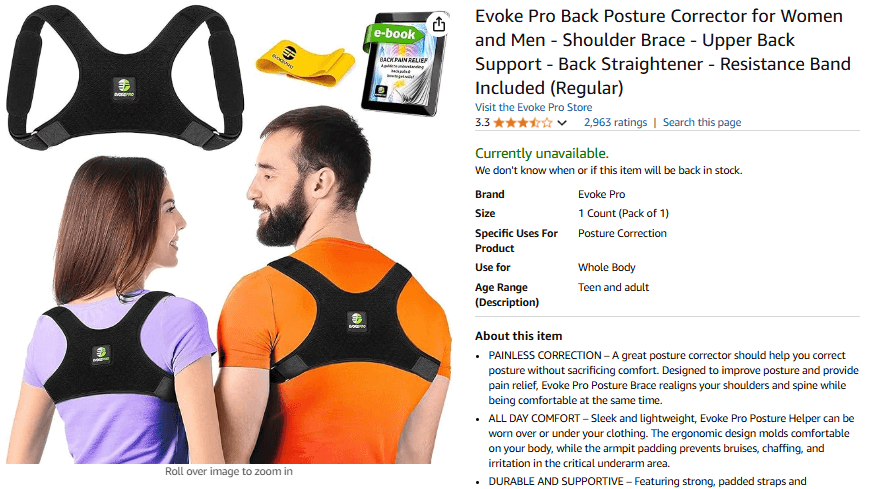 Posture Solutions - Posture Correction Device