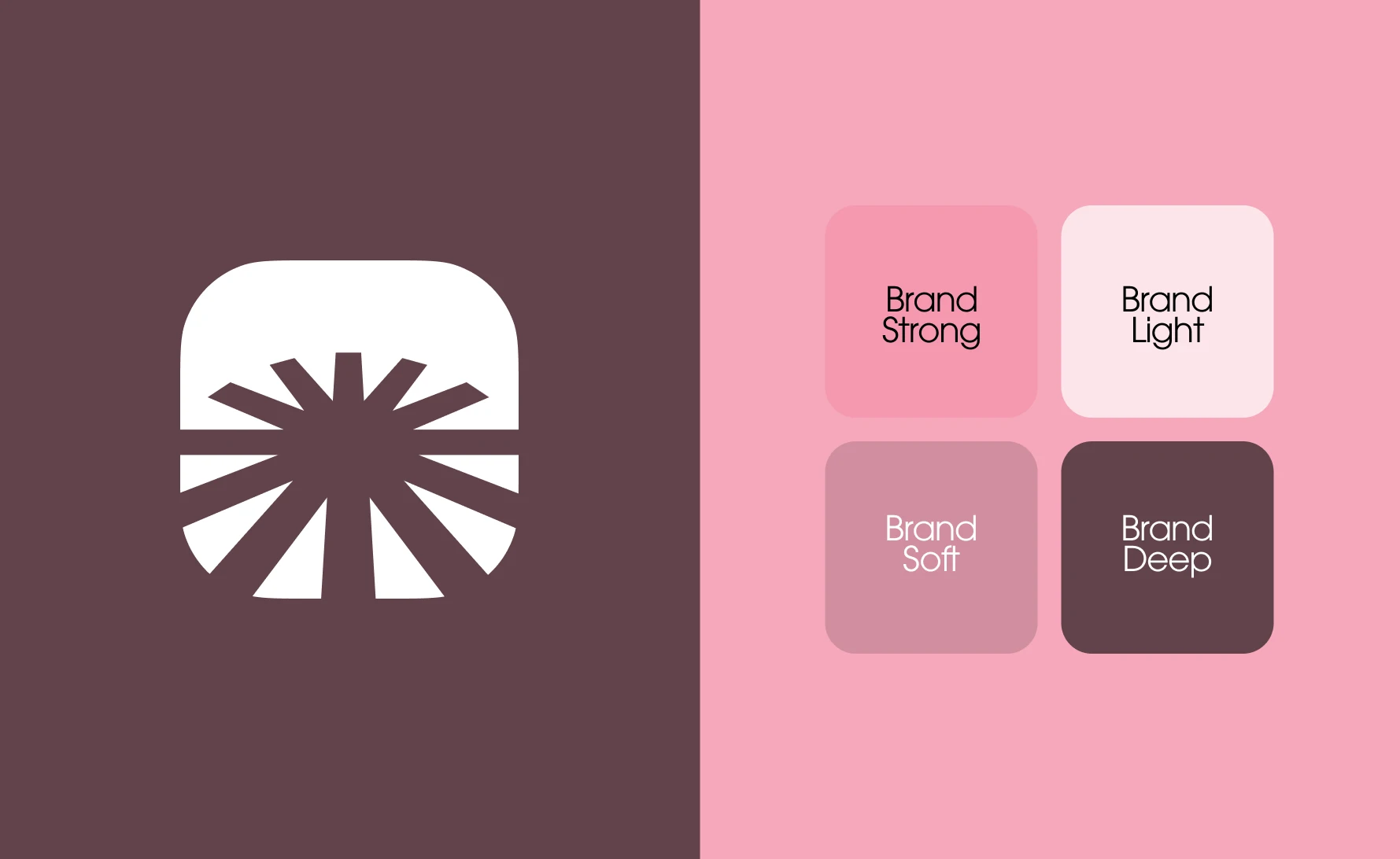 Abstract design, warm hues