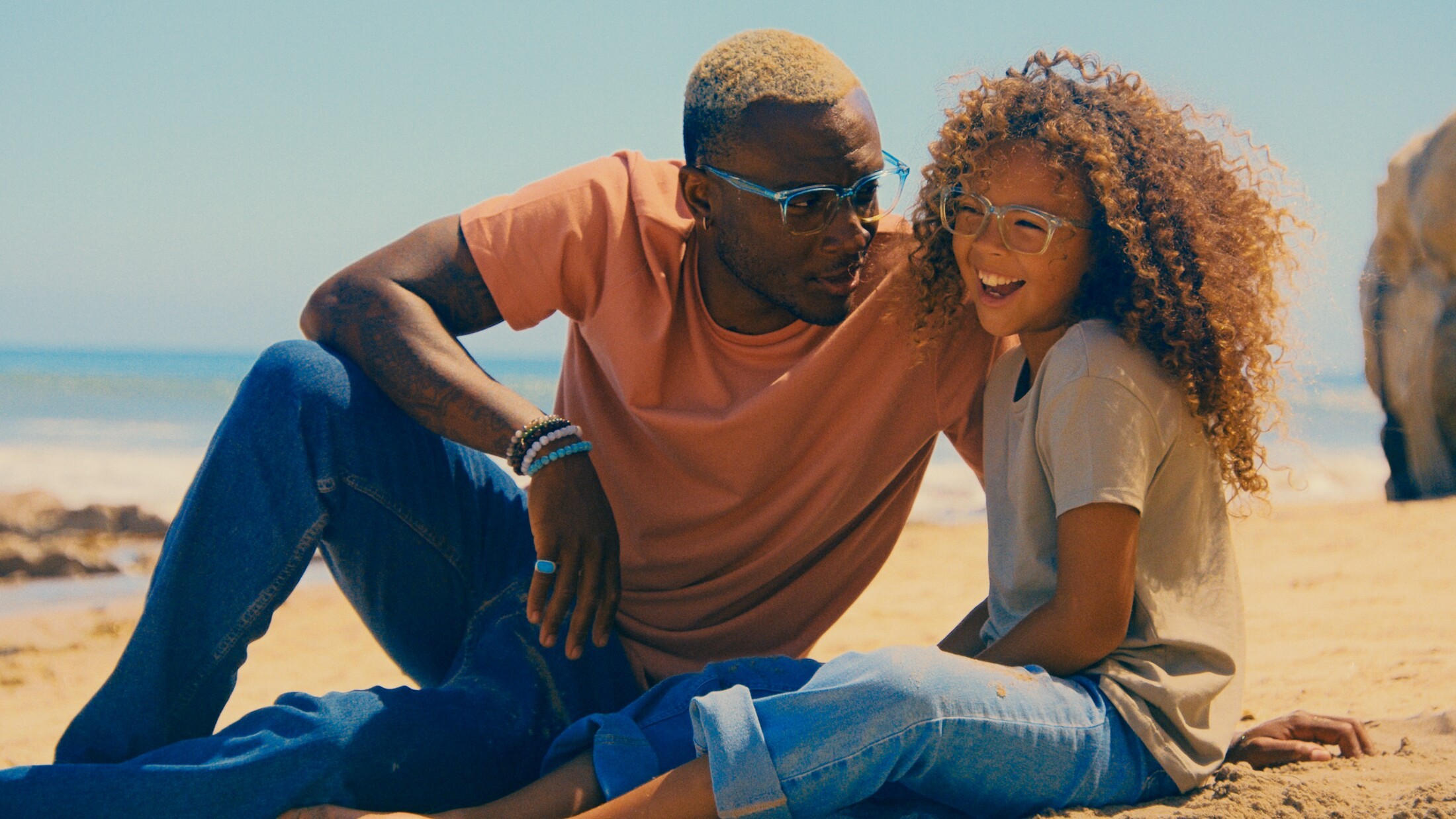 Still from the Zenni Coastline shoot in Malibu