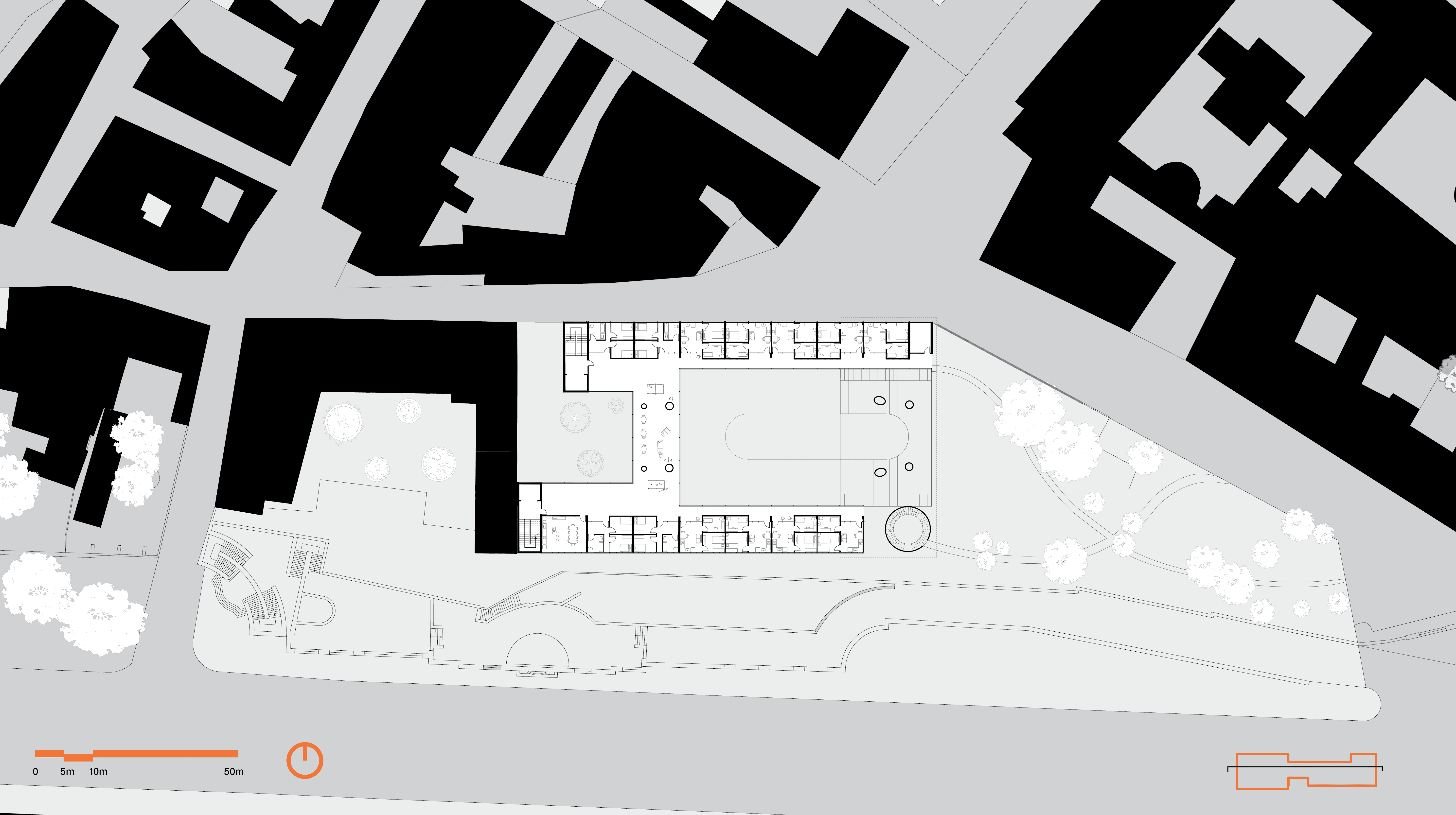 white concrete building