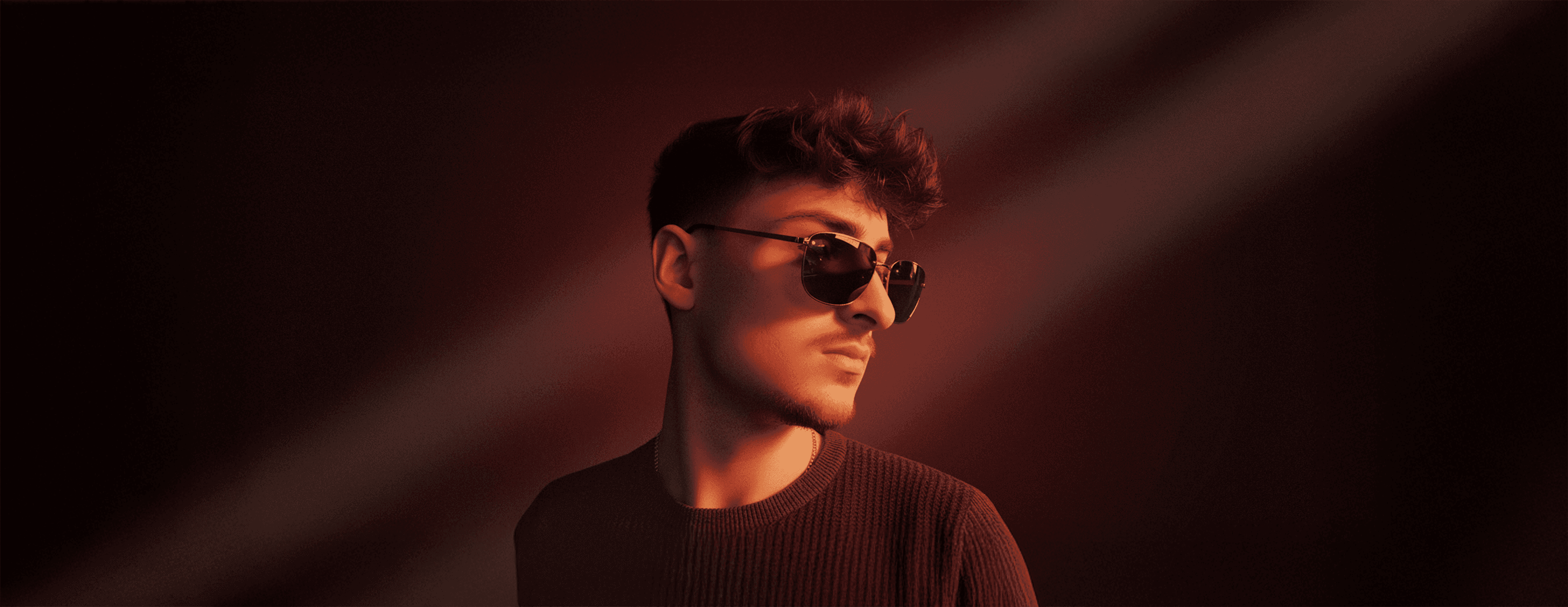 Man Wearing Sunglasses