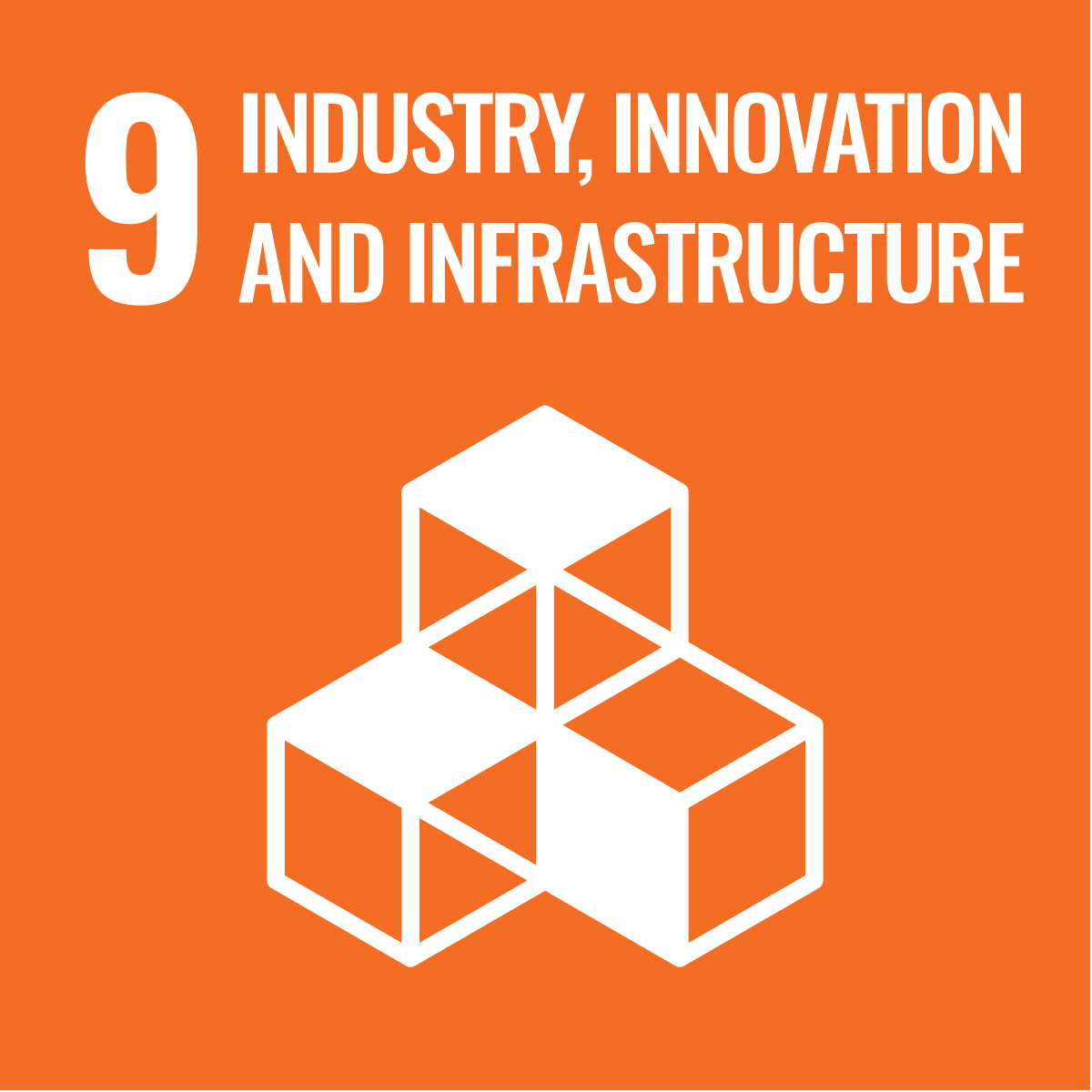 Sustainable development goal 9 Industry, innovation and infrastructure