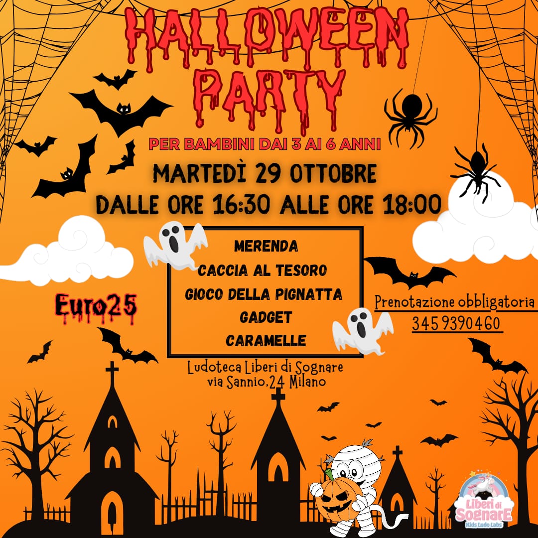 Liberi di Sognare: Settimana di Halloween - 𝗛𝗮𝗹𝗹𝗼𝘄𝗲𝗲𝗻 𝗣𝗮𝗿𝘁𝘆 